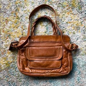 Brown Leather Women's Bag
